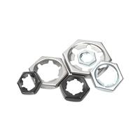 Juego de 1-20 tuercas autoblocantes M18-M56 resistentes a la corrosión, tuerca hexagonal de retención(M56(1pcs))