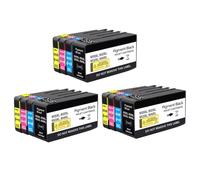 Juego de 1 a 5 Cartuchos de Tinta compatibles para Officejet Pro 7720 7730 7740 8210 8218 8710 8715 8718 8720 8730 8740(4COLOR 3SET)