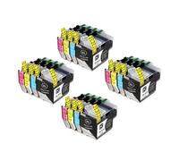 Juego de 1 a 5 Cartuchos de Tinta LC462, LC462XL y LC472XL compatibles con impresoras Brother MFC-J2340DW, MFC-J3540DW y MFC-J3940DW.(LC462XL-4Color 4set)