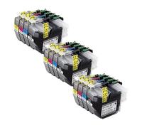 Juego de 1 a 5 Cartuchos de Tinta LC462, LC462XL y LC472XL compatibles con impresoras Brother MFC-J2340DW, MFC-J3540DW y MFC-J3940DW.(LC472XL-4Color 3set)