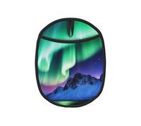 Juego de 1 agarradera de cocina resistente al calor, soporte para ollas de luces del norte, soporte de silicona para tía caliente, forro de algodón, almohadillas calientes para horno, para cocinar