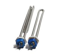 Juego de 1 calentador de agua de acero inoxidable 120V 240V DN25 BSPT G1 12V NPT Resistencia del calentamiento 300W 1KW 2KW 3KW (BSP 120V 2000W 210mm)