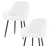 Juego de 1 funda elástica de terciopelo para sillas con brazos para comedor, oficina, cocina y sala de estar