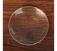 Juego de 1 lente convexa doble - Lente óptica de alta transparencia - Lupa de distancia focal for sensores e instrumentos ópticos(30mm*65mm)
