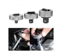 Juego de 1 mini llave de trinquete de acero inoxidable, fácil manejo, con rueda dentada reversible.