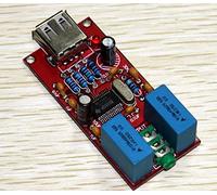 Juego de 1 PC con tarjeta de sonido amplificador de oído USB decodificador DAC PCM2704