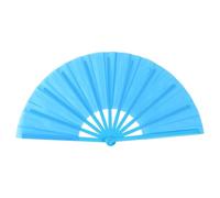 Juego de 10 abanicos chinos de Tai Chi Kung Fu, 10 estilos de abanicos plegables de plástico para danza
