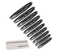Juego de 10 adaptadores de anillo de filtro, anillos de metal para filtro de lente compatibles con todos los UV ND CPL (43-46 mm, 46-49 mm, 49-52 mm, 52-55 mm, 55-58 mm, 58-62 mm, 62-67 mm, 67-72 mm