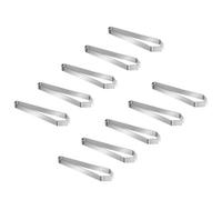 Juego de 10 alicates multiusos de acero inoxidable de fácil limpieza para extracción eficiente de pelo de aves de corral y hueso de pescado herramienta de cocina