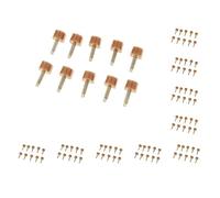 Juego de 10 almohadillas de repuesto para reparación de zapatos de tacón alto, 10 mm de grosor, albaricoque de 10 mm de grosor