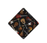 Juego de 10 ambientadores para coche, con diseño de guitarras, con cuerda, para coche y hogar