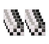 Juego de 10 azulejos de mosaico para decoración del hogar, 10 x 10 cm, cocina y baño (MSC077)