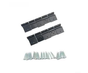 Juego de 10 bisagras de fricción para puerta de entrada con cremallera de aleación de aluminio para caravanas, quinta ruedas y autocaravanas, kit de bisagra de puerta negra con 24 tornillos para un