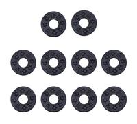 Juego de 10 bloques de correa de goma para guitarra, protectores de guitarra, cierres de correa de silicona, accesorios de piezas de guitarra