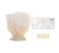 Juego de 10 Bolsas de Colostomía, Bolsas Drenables de una Pieza para el Cuidado del Estoma de Ileostomía Ostomía, Cortadas a Medida