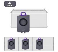 Juego de 10 bolsas de estación base para NARWAL para Freo X10 Pro / YJCC027, soporta hasta 40 días entre mantenimiento de contenedores (paquete de 4)