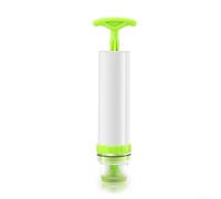 Juego de 10 bolsas selladoras al vacío con bomba de mano para almacenamiento de alimentos, bolsas de sellado al vacío que ahorran espacio para extender la frescura y conservar las comidas de manera