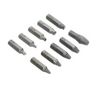 Juego de 10 brocas extractoras de tornillos de cabeza rota de 4 mm y 6,35 mm para quitar pernos dañados oxidados pelados, tornillos hexagonales (6,35 mm)