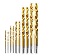 Juego de 10 brocas para taladro eléctrico, espirales inversas para quitar tornillos pelados en superficies metálicas