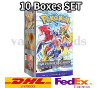 [JUEGO DE 10 CAJAS] Cartas Pokémon Escarlata y Violeta Raging Surf sv3a Boost...