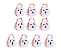 Juego de 10 cajas de dulces de papel de Halloween, accesorios para el hogar para niños, niñas, fiesta de cumpleaños, adorno para cumpleaños