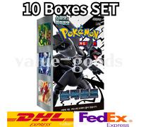 [JUEGO DE 10 CAJAS] Pokemon Card Expansion Pack Black Bolt Booster Box...