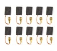 Juego de 10 cepillos de carbono para amoladora Bosch GWS 20-230 H, cepillos de motor fiables de 6,3 x 16 x 22 mm, piezas de repuesto para mantenimiento de herramientas eléctricas
