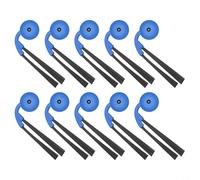 Juego de 10 cepillos laterales de repuesto, para Ecovacs para Deebot X9 Pro para Omni Robot Aspiradora Accesorios de limpieza de bordes de esquina, nailon de plástico