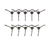Juego de 10 cepillos laterales para Ecovacs para DEEBOT para OZMO 920 950 T8 Max N5 N7 N8+ N8 Pro DX55 DX93 DJ65 Reemplazo de aspiradora de piso (10 piezas)