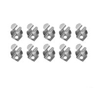 Juego de 10 clips de resorte para soluciones de organización de herramientas de larga duración (12 mm)