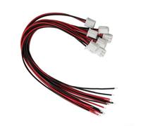 Juego de 10 conectores de 2 pines con cables para Jst Xh de 2,54 mm de paso de 24 AWG, cable de 200 mm de longitud, bloque de terminales eléctricos, par de enchufes para equipos industriales y