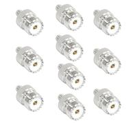 Juego de 10 Conectores PNI PL Hembra a SMA Hembra