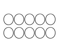 Juego de 10 Correas Redondas de Caucho para Motor, Transmisión de 5mm de Diámetro - Protección de Maquinaria, Transmisión Suave y Resistente (5405-0005-0374)