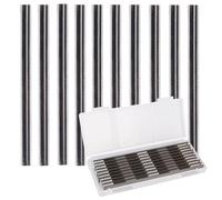 Juego de 10 cuchillas de 82 mm HSS, 82 x 5,5 x 1,2 mm, hoja Hss, cuchilla reversible de 82 mm para cepilladora Bosch, cepilladora de mano, maquinaria de carpintería