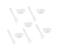 Juego de 10 cuencos para mezclar la cara, aplicador de cuencos faciales caseros, suministros cosméticos, herramienta de belleza para masaje, cuerpo, esteticista, juego de cuencos de barro facial para