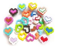 Juego de 10 cuentas kawaii coloridas de la serie dopamina para hacer joyas, manualidades, decoración, cadena de teléfono, aretes, pulseras, collares, accesorios para el cabello, decoración del hogar