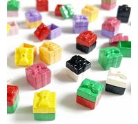 Juego de 10 cuentas kawaii coloridas de la serie dopamina para hacer joyas, manualidades, decoración, cadena de teléfono, aretes, pulsera, collar, accesorios para el cabello, decoración del hogar