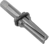 Juego de 10 cuñas de cuña y plumas de 5/8 pulgadas, cuñas de cuña, herramientas de mano para dividir piedra de roca, para dividir piedra para hormigón, roca, mármol, herramientas manuales de granito