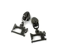 Juego de 10 deslizadores de cremallera, tamaño n.° 5, para reemplazo de cremalleras de nailon en bolsos y costura de prendas.,Color 30,10 piezas