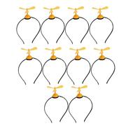 Juego de 10 diademas decorativas suaves para la piel, antideslizantes, para fitness, actividades al aire libre, decoración cómoda para el cabello
