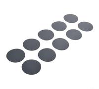 Juego de 10 discos de lijado de 3 pulgadas, carburo de silicio para uso húmedo y seco, opciones de grano 240 a 10000, compatibles con varios materiales (800#)