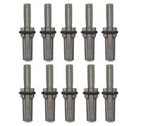 Juego de 10 divisores manuales, cuña divisoria de piedra de 16 mm y 5/8 pulgadas para hormigón, roca, granito, mármol, hormigón, gneis, arenisca, piedra caliza, pizarra; calidad industrial