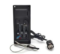 Juego De 10 Ecualizadores De 3 Bandas Para Guitarra Acústica De Mano Derecha, Preamplificador, Pastilla De Guitarra Con Salida De 6,5 Mm, Pieza De Guitarra Negra(505R)