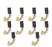 Juego de 10 escobillas de carbón de repuesto esenciales compatibles con varios motores eléctricos, incluyendo para tipos de cable Porter