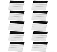 Juego de 10 escobillas de vinilo para coche, con fieltro, para instalación de calcomanías y películas, prevención de arañazos y fácil manejo