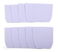 Juego de 10 filtros de repuesto para Einhell Power para X-Change para TE-VC 18 Li-Solo y TE-HV 18/06 Li-Solo inalámbrico, alta absorción de polvo, reutilizables, filtro de polvo fino duradero (10