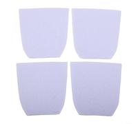 Juego de 10 filtros de repuesto para Einhell Power para X-Change para TE-VC 18 Li-Solo y TE-HV 18/06 Li-Solo inalámbrico, alta absorción de polvo, reutilizables, filtro de polvo fino duradero (4