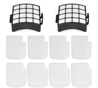 Juego de 10 filtros para Shark Stratos Pet, compatible con AZ3002 y 8 elementos de filtro de algodón y 2 filtros de filtro, alta filtración contra el polvo y el pelo de animales, larga duración