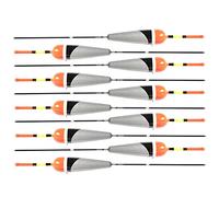 Juego de 10 flotadores de corcho para pesca de madera de balsa, 3 g, 20,5 cm, colección de boya de pesca, aparejos de pesca, Corchos de Pesca
