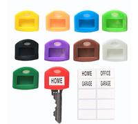 Juego de 10 Funda Llaves, Identificador De Llaves, etiquetas para llaves, nunca vuelvas a perder tus llaves, perfectas para el hogar u oficina